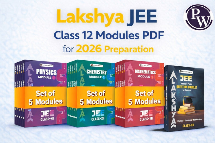 Lakshya JEE Class 12 Modules PDF for 2026 Preparation