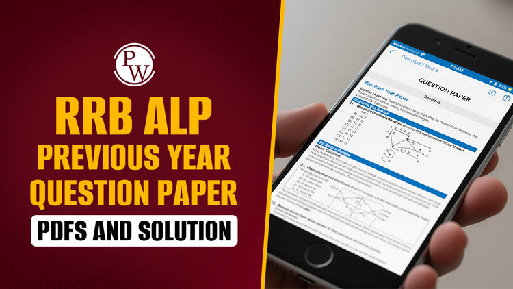 RRB ALP Previous Year Question Paper PDFs and Solutions