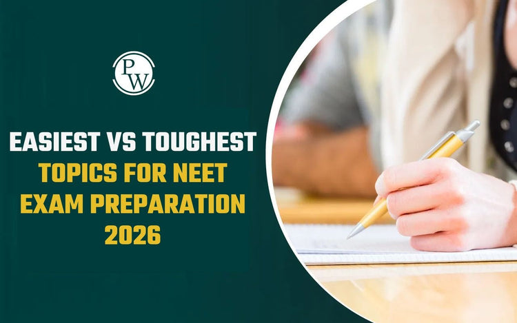 Easiest vs Toughest Topics for NEET Exam Preparation 2026