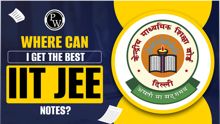 Where can I get the IIT JEE Notes?