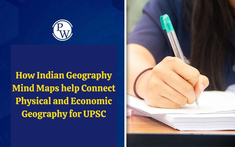 How Indian Geography Mind Maps help Connect Physical and Economic Geography for UPSC