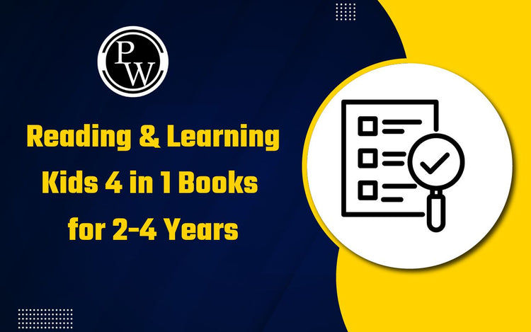 Reading & Learning Kids 4 in 1 Books for 2-4 Years
