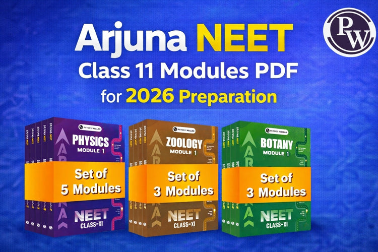 Arjuna NEET Class 11 Modules PDF for 2026 Preparation