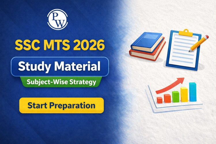 SSC MTS 2026 Study Material: Subject-Wise Preparation Strategy