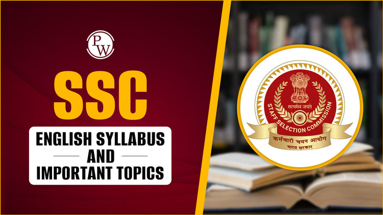 SSC English Syllabus and Important Topic