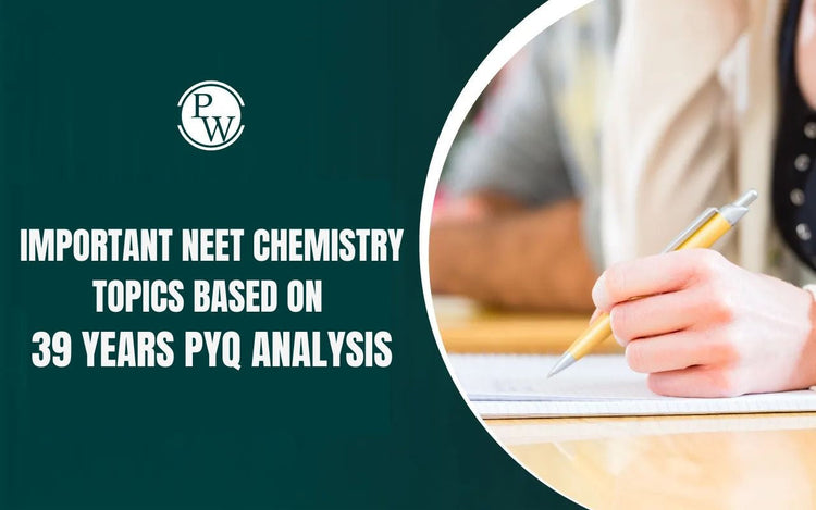 Important NEET Chemistry Topics Based on 39 Years PYQ Analysis