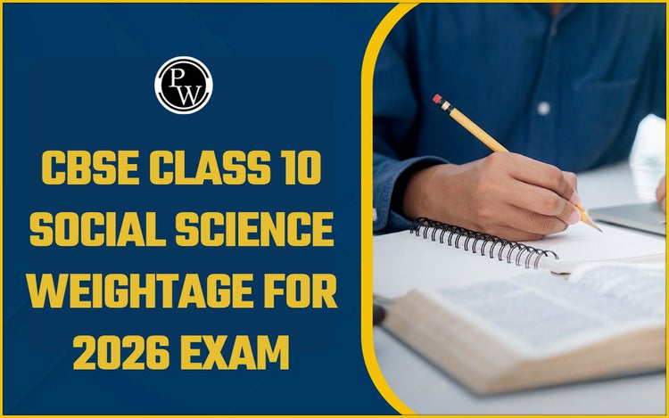 CBSE Class 10 Social Science Weightage for 2026 Exam