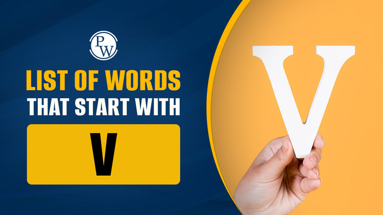 List of Words That Start with V
