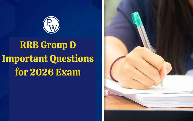 RRB Group D Important Questions for 2026 Exam
