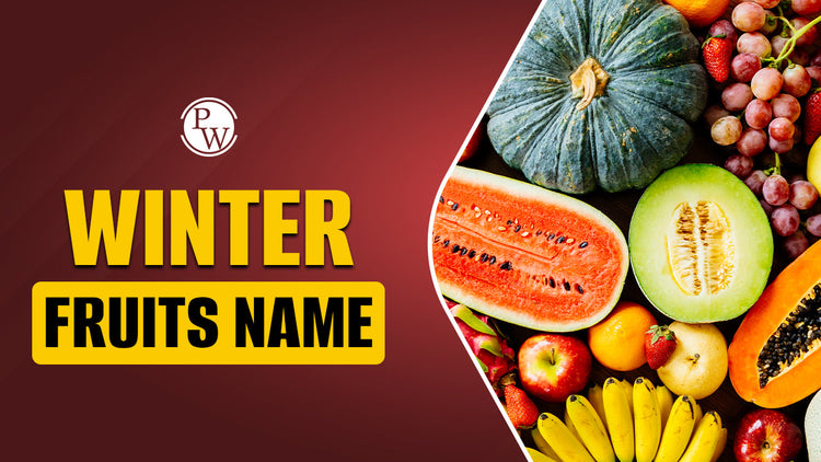 Winter Fruits Name for Kids