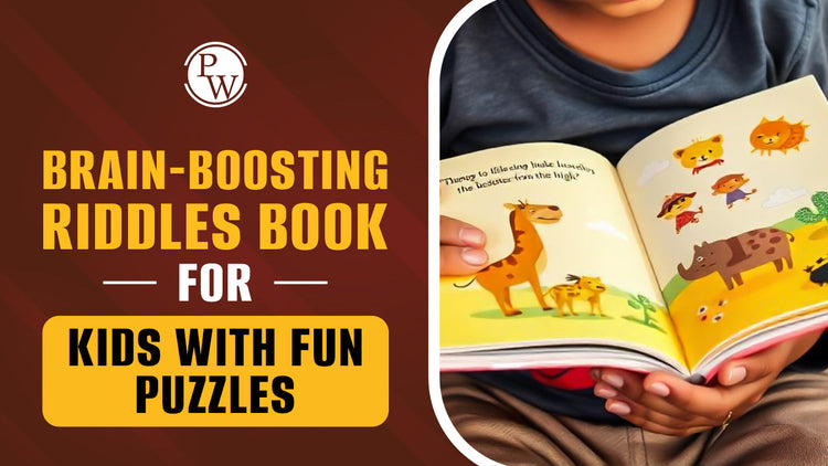 Brain-Boosting Riddles Book for Kids with Fun Puzzles