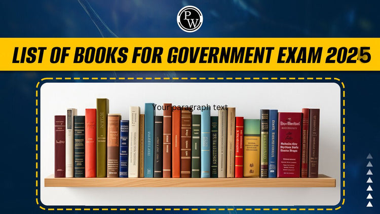 List of Books for Government Exam 2025