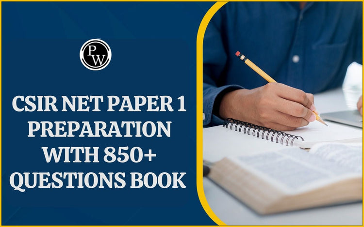 CSIR NET Paper 1 Preparation with 850+ Questions Book