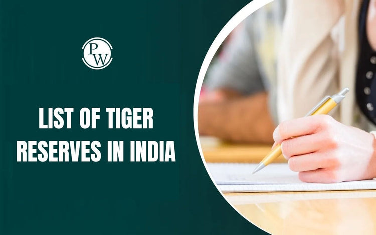 List of Tiger Reserves in India 2026 State-Wise, Map, Population, Area
