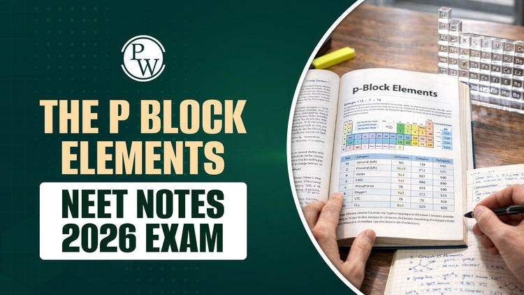 The P block Elements NEET Notes 2026 Exam