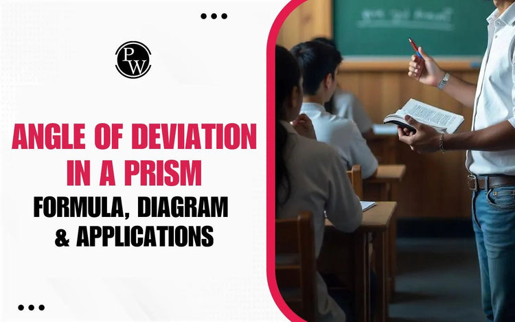 Angle of Deviation in a Prism – Formula, Diagram & Applications