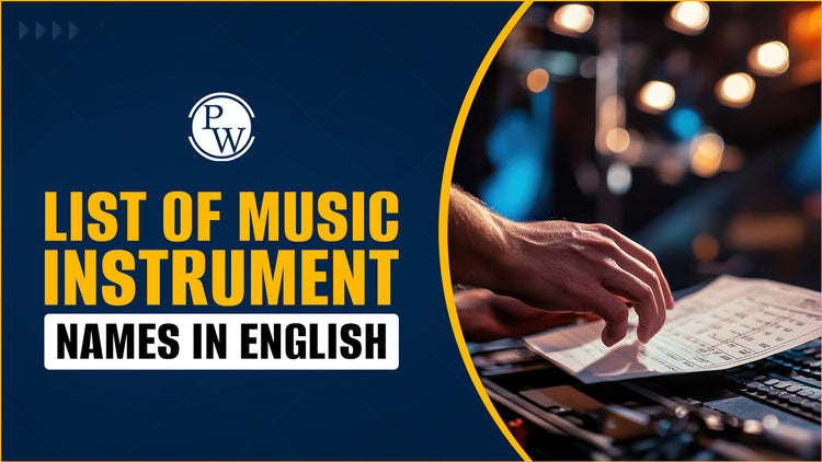 List of Music Instrument Names in English