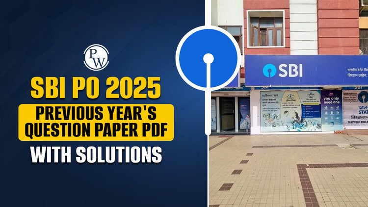 SBI PO 2025 Previous Year's Question Paper PDF with Solutions