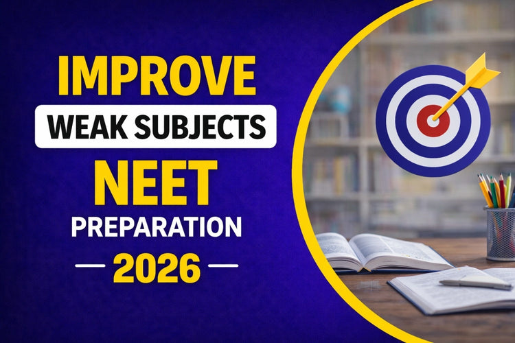 How to Improve Weak Subjects for NEET Exam