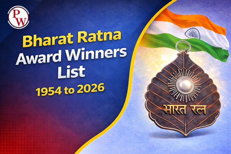 Bharat Ratna Award Winners List from 1954 to 2026, Recipients Name