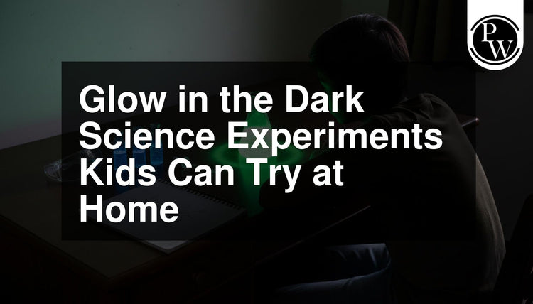 Glow in the Dark Science Experiments Kids