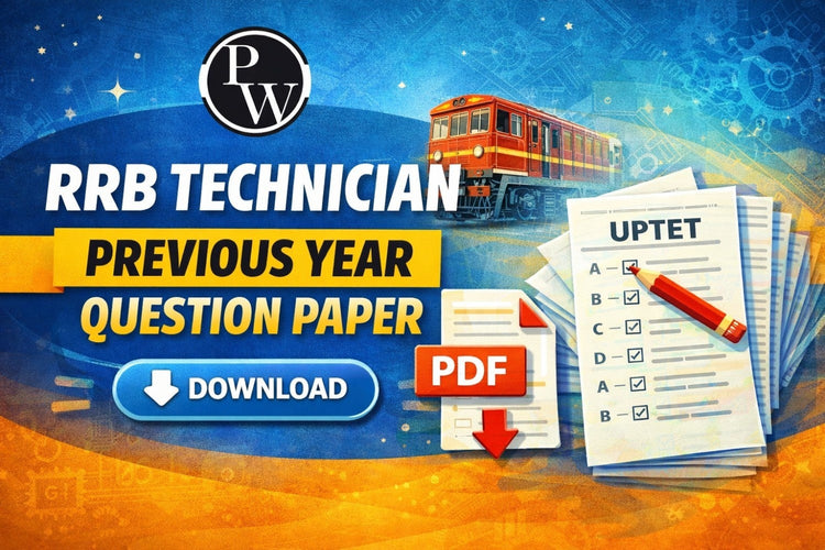 RRB Technician Previous Year Question Paper, Download PDFs