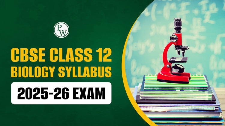 CBSE Class 12 Biology Syllabus 2025-26 Exam