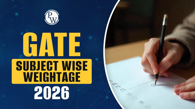 GATE Subject Wise Weightage 2026 Exam