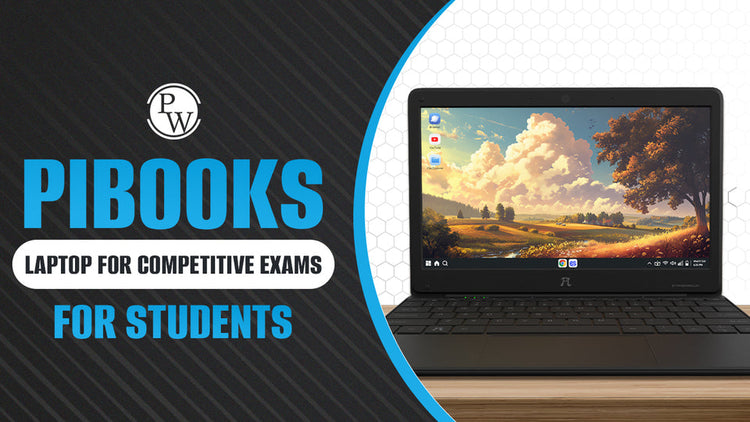 PiBooks Laptop for Competitive Exams for Students
