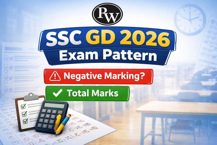SSC GD Exam Pattern 2026: Negative Marking & Total Marks