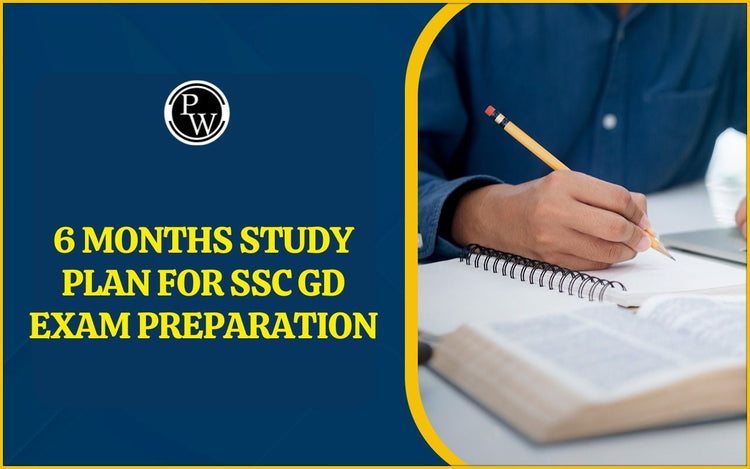 6 Months Study Plan for SSC GD Exam Preparation