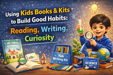 Using Kids Books & Kits to Build Good Habits: Reading, Writing, Curiosity