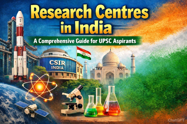 Research Centres in India: A Comprehensive Guide for UPSC Aspirants