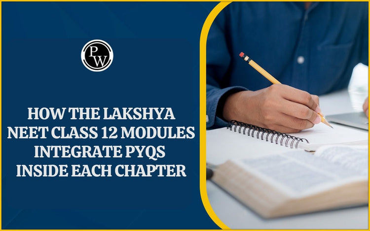 How the Lakshya NEET Class 12 Modules Integrate PYQs Inside Each Chapter