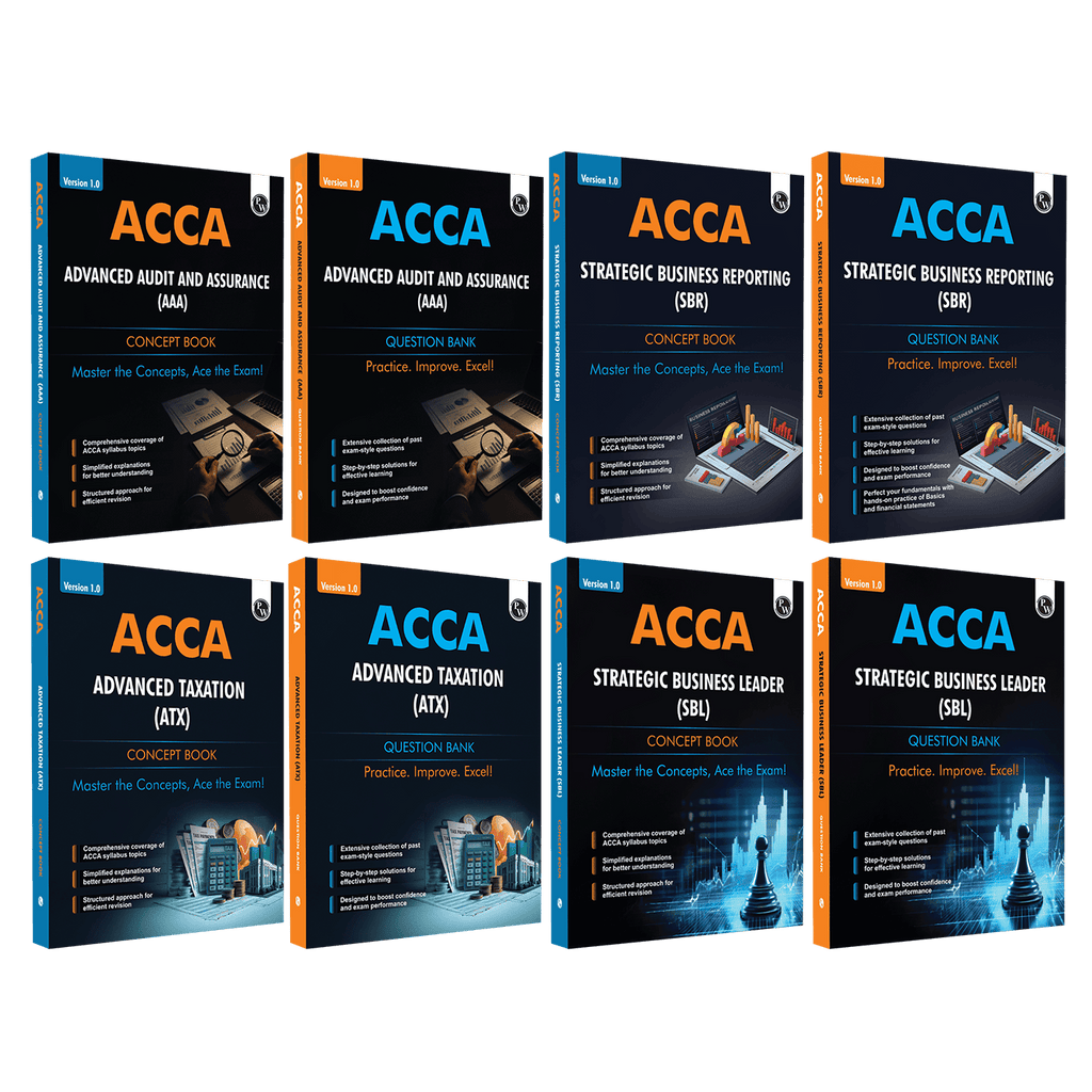 ACCA Professional Level Study Pack (Final Combo Set of 8 Modules)