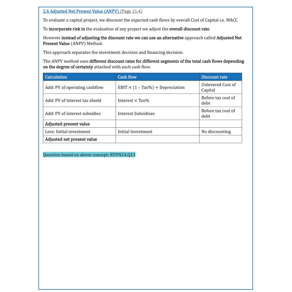 CA Final - AFM - Bundle of 2 Books (May 27 & Onwards)