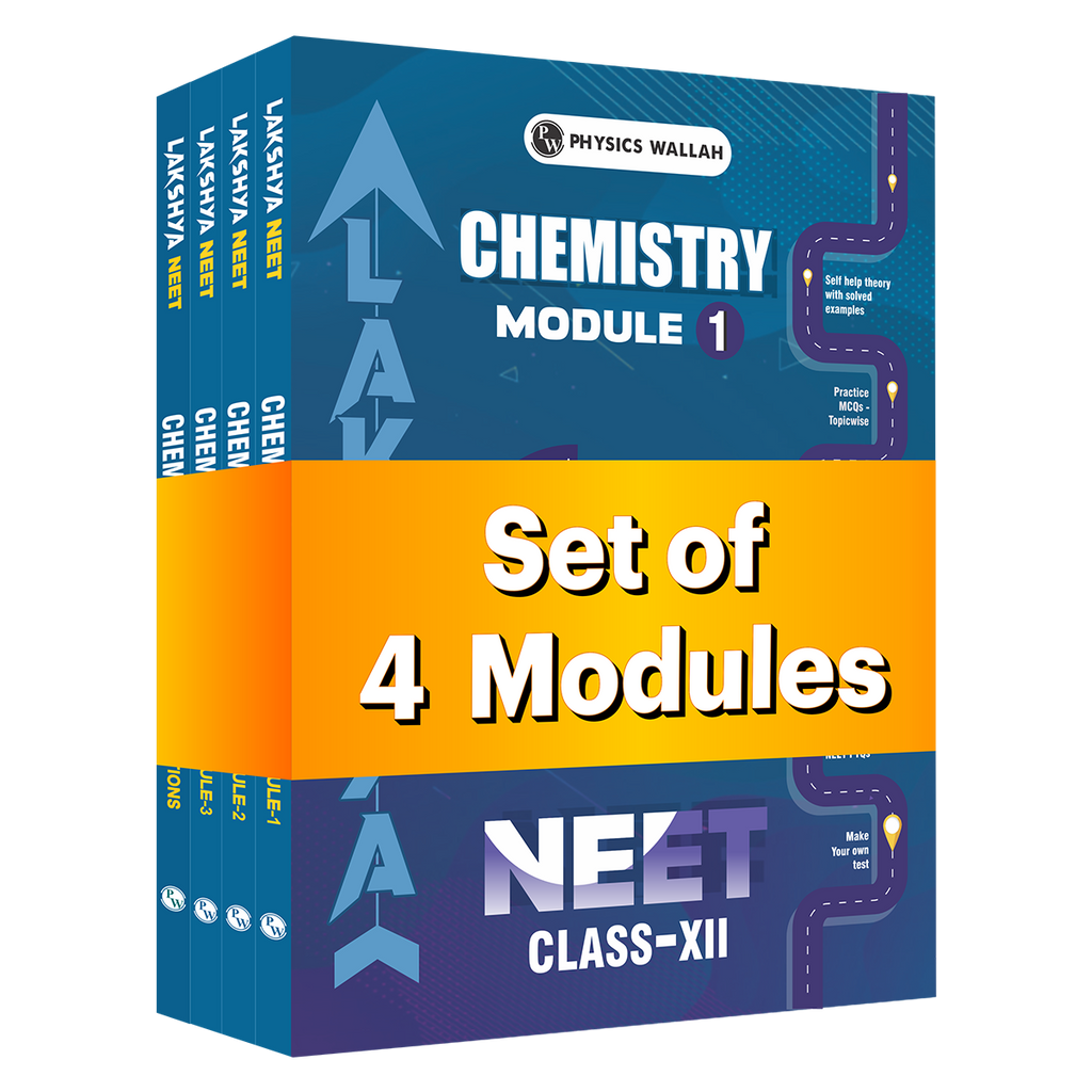 PW Lakshya For NEET Class 12 Chemistry Modules with Solutions Combo Set of 5 Books (2026 Edition)