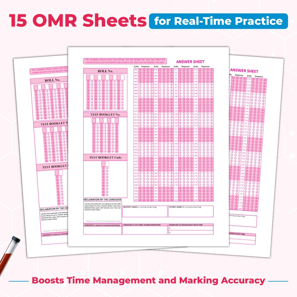 NTA 15 NEET Rankers Test Series 2026 Verified & Curated By Expert Faculties as per Latest NEET Difficulty | Rank Predictor, Motivational Sticker, 15 OMR Sheet & Solution Booklet