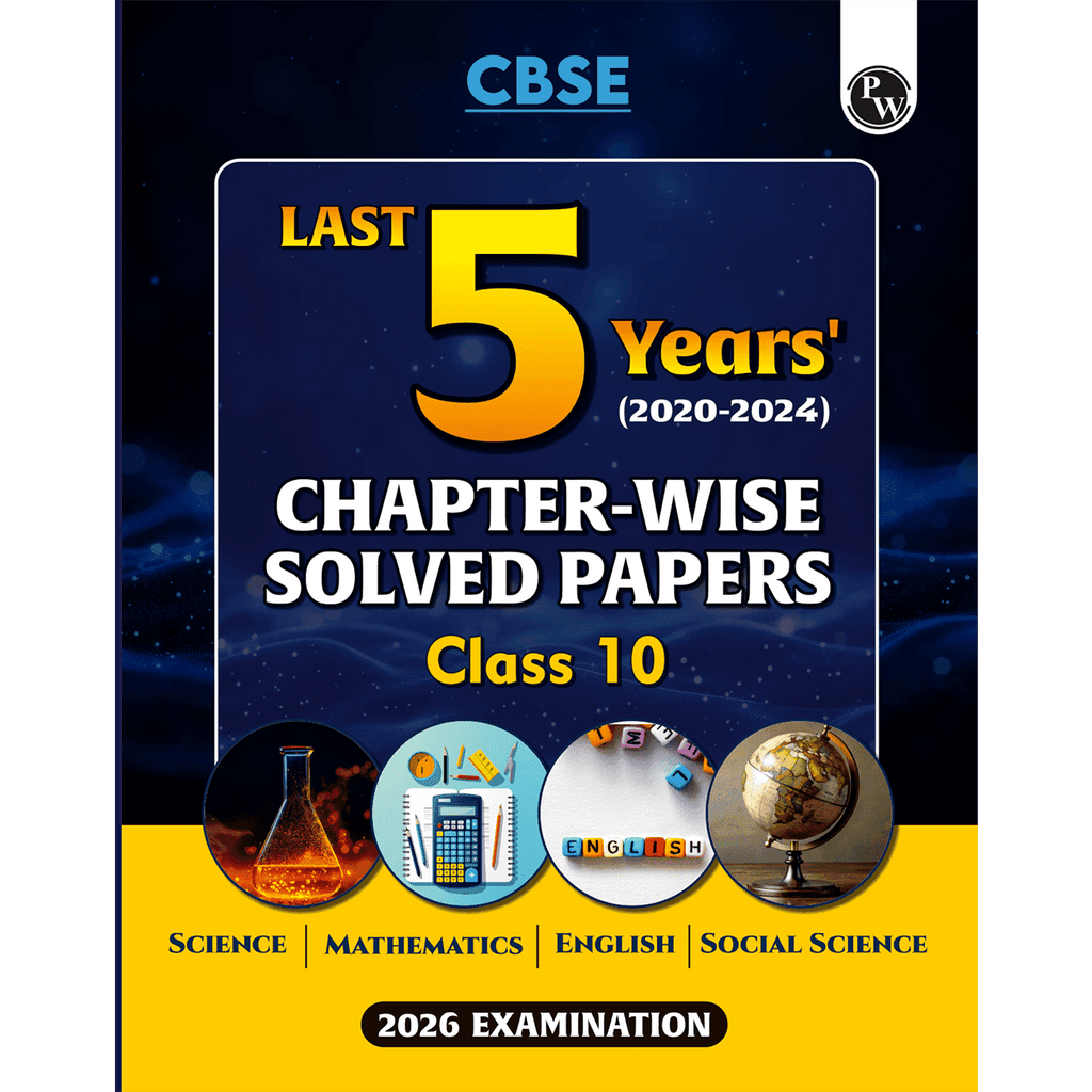 CBSE Class 10 Last 5 Years' (2020 - 2024) Chapterwise Solved Papers For 2026 Exams | Science, Mathematics, English, Social Science