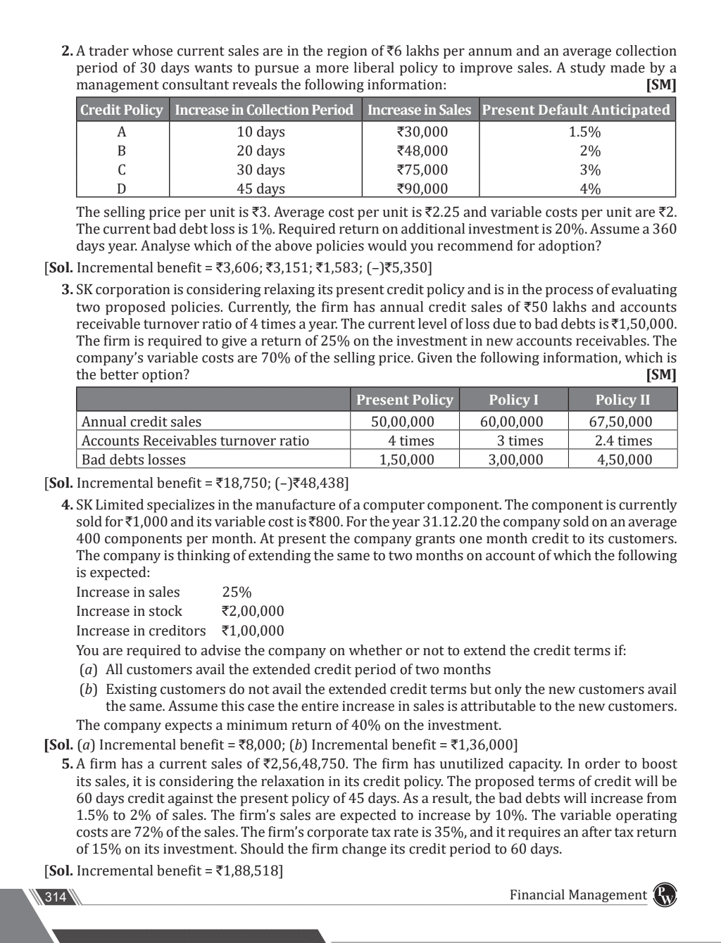 CA Intermediate Group 2 Financial Management & Strategic Management 3rd Edition Including Previous Years Questions & Solutions | PYQ, RTP & MTP | Latest Syllabus | Applicable for November 2024 Exam Onwards