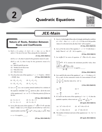 JEE Advanced 47 Years with JEE Main 124 Sets PYQs Chapterwise and Topicwise Solved Papers Mathematics