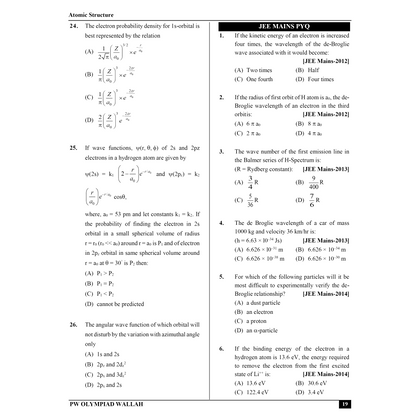 Olympiad Wallah NSEC Class 11 Advanced Chemistry (Part 1 & 2) For JEE & Olympiad 2026 | Detailed Explanations | Problems For Analytical Skills | Ideal For NSEC & Olympiad, INChO & IChO