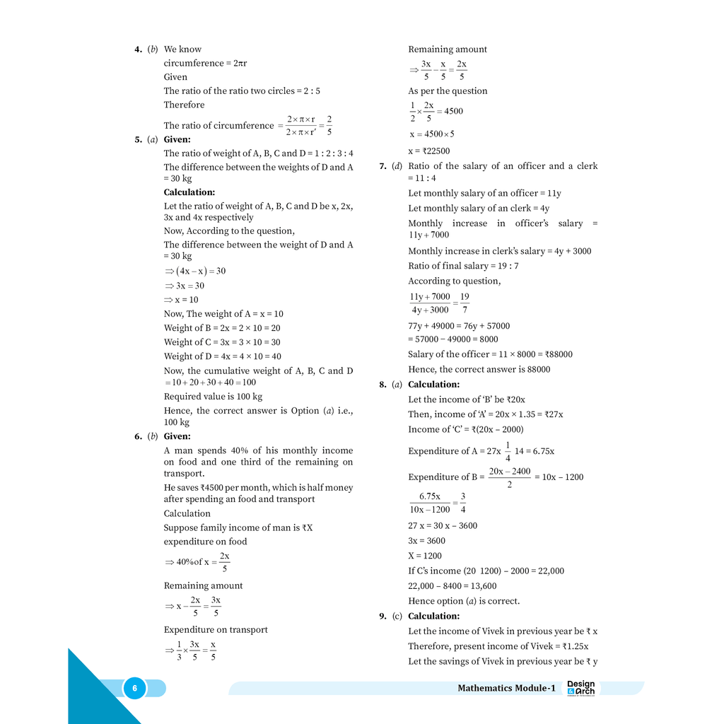PW Complete Mathematics Module Set of 2 For Design & Architecture Exams 2026 Latest Edition | NIFT, NID, UCEED, NATA, JEE Mains Paper 2, JEE AAT