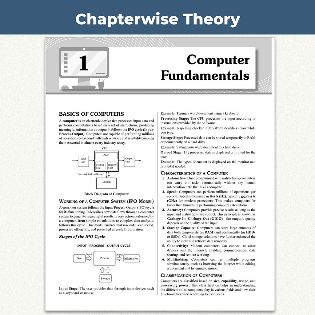 Computer Awareness Book 2026 | Chapterwise Theory and 2500+ Most Repeated Questions & PYQs By Bhagyshree Mam For Banking, Railway, RBI Clerk & Assistant, SSC, Delhi Police and Others Exams