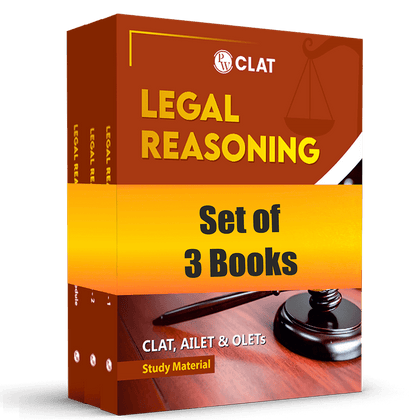 CLAT Complete Legal Reasoning Module Set of 3 For CLAT, AILET & OLETs Exams 2026 Latest Edition