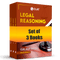CLAT Complete Legal Reasoning Module Set of 3 For CLAT, AILET & OLETs Exams 2026 Latest Edition