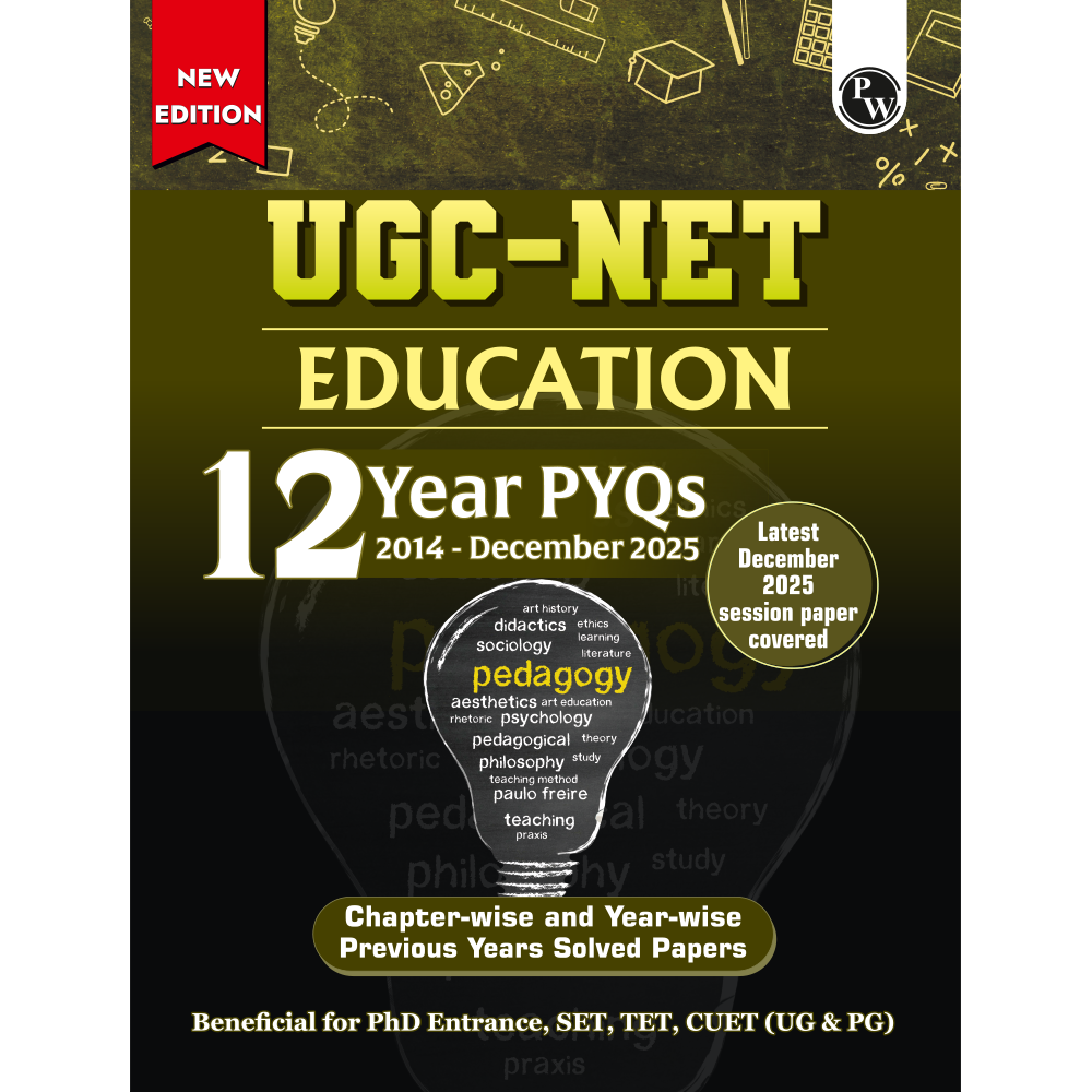 UGC-NET Education PYQ 12 Years (2014-2025)|Latest December Session Paper Covered| Chapterwise & Yearwise Previous Year Solved Papers For Phd Entrance, SET, GATE, CUET UG & PG