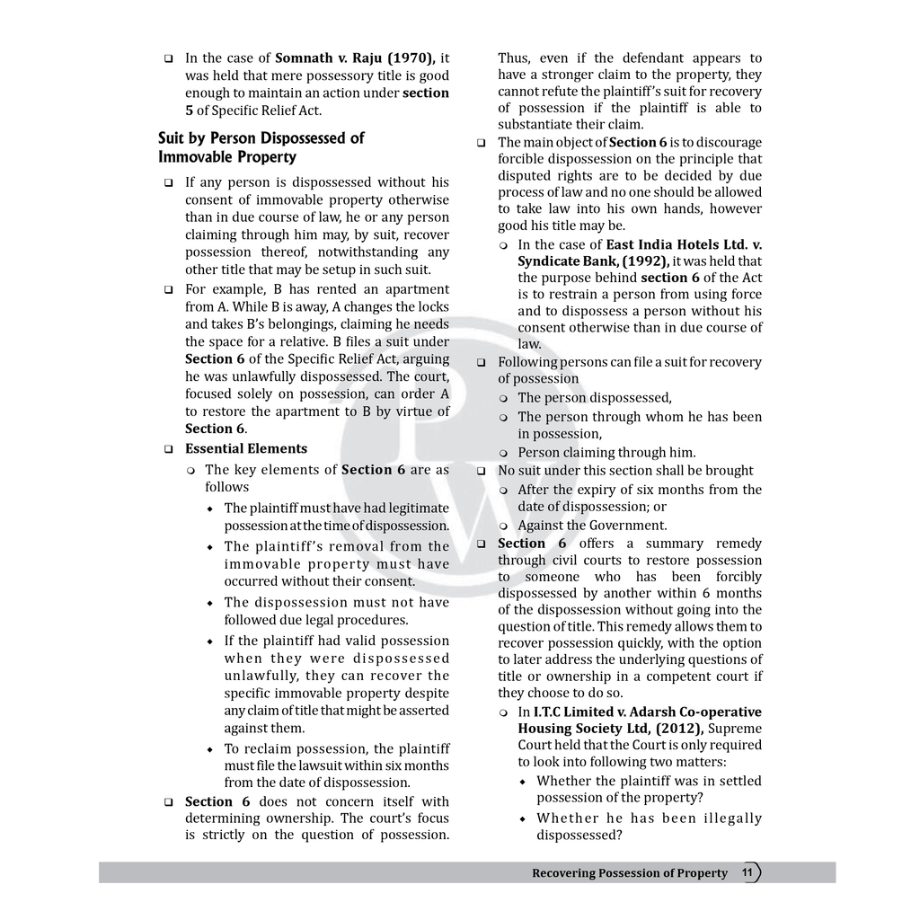 Judiciary Specific Relief Act | Complete Guide For Judicial Service Exam Prep | Case Laws, Legal Maxim, In-Depth Coverage of Key Concepts & Detailed Analysis For Aspiring Judges