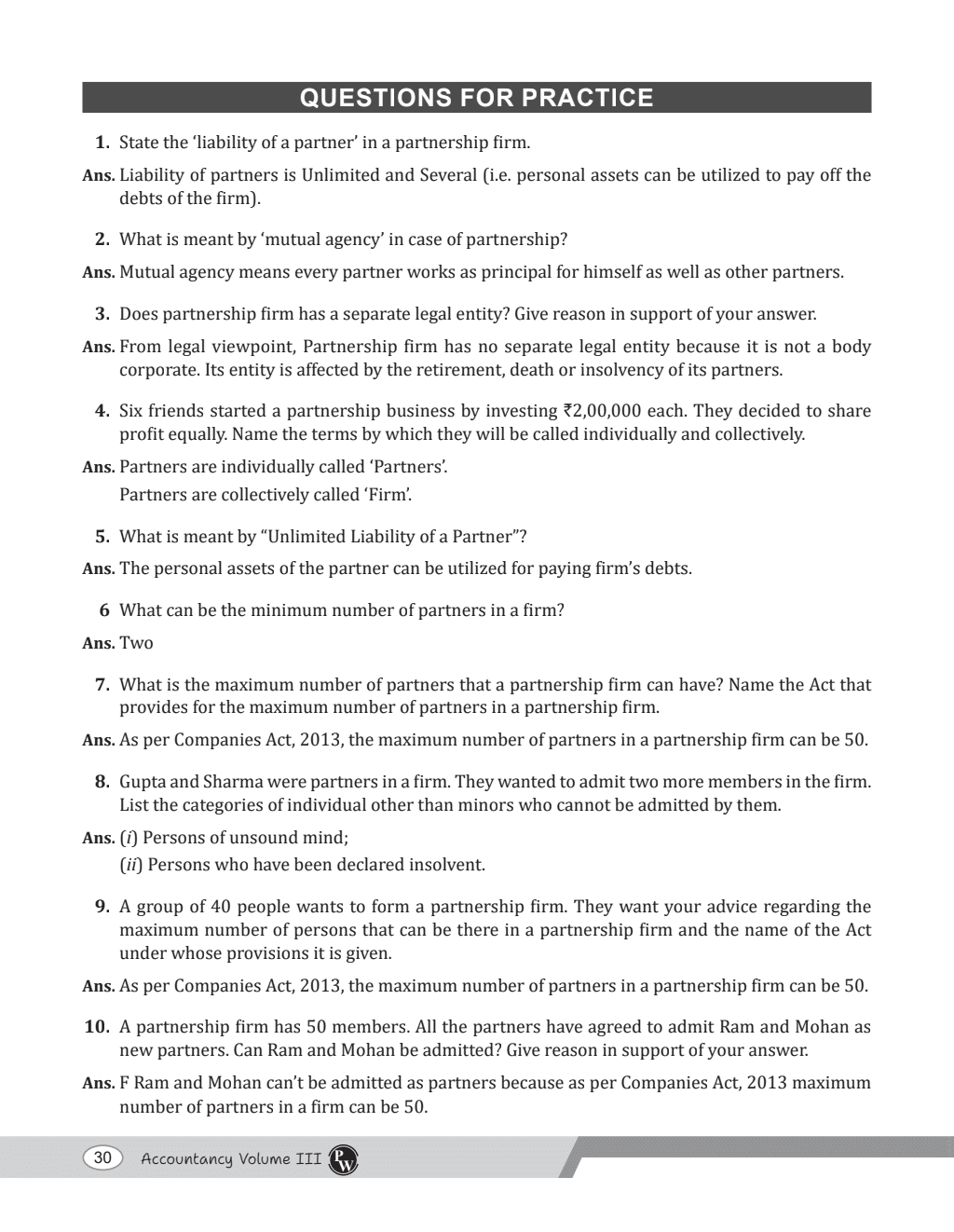 CBSE Class 12 Accountancy Volume 3 All CBSE Theoretical Concepts, Mind maps and Concise Summary l CBSE 2024 Solved Paper included For 2025 Exam