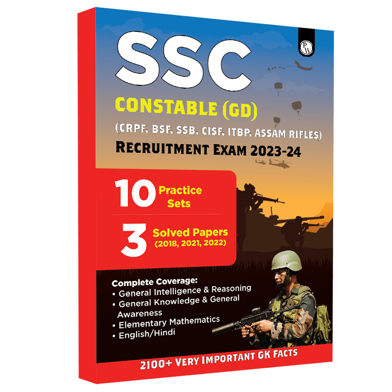 SSC GD Constable Practice Sets & Past Year Solved Papers